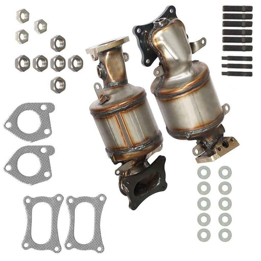 DURAFORCE Catalytic Converter Bank 1&2 For Honda Accord 2008-2012 Pilot 2009-2012 3.5L V6