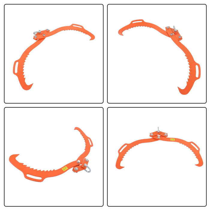 DURAFORCE 32in Log Lifting Tongs 2 Claws Timber Claw Hook Heavy Duty Grapple Timber