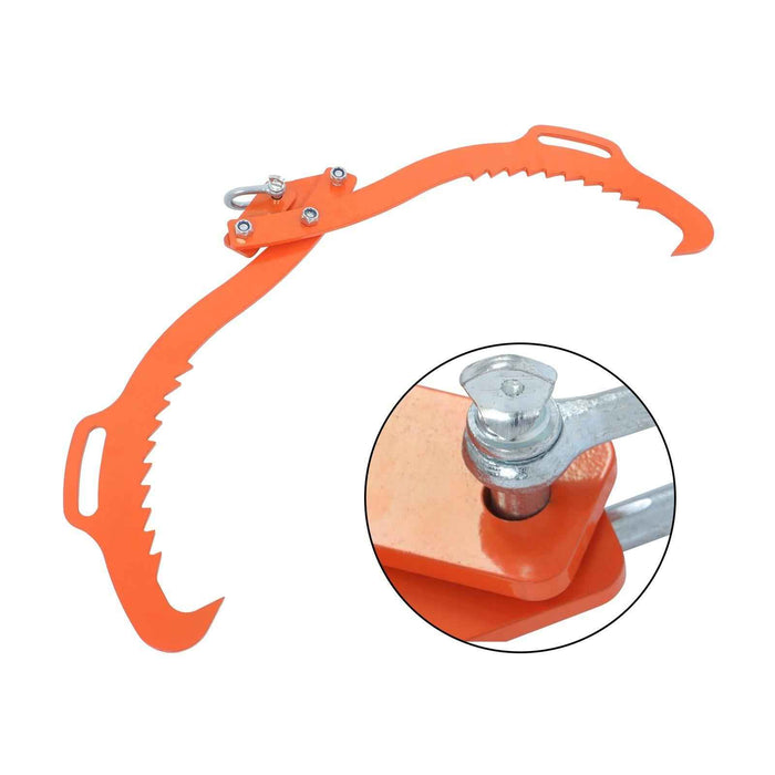 DURAFORCE 32in Log Lifting Tongs 2 Claws Timber Claw Hook Heavy Duty Grapple Timber