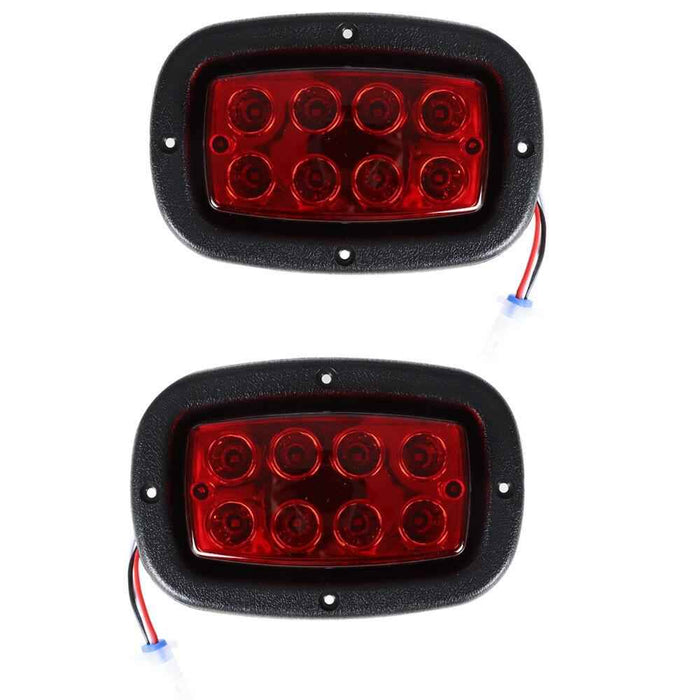 DURAFORCE Golf Cart 12V LED Light Kit Headlights & Tail Lights Kit For Club Car DS 1993-Up