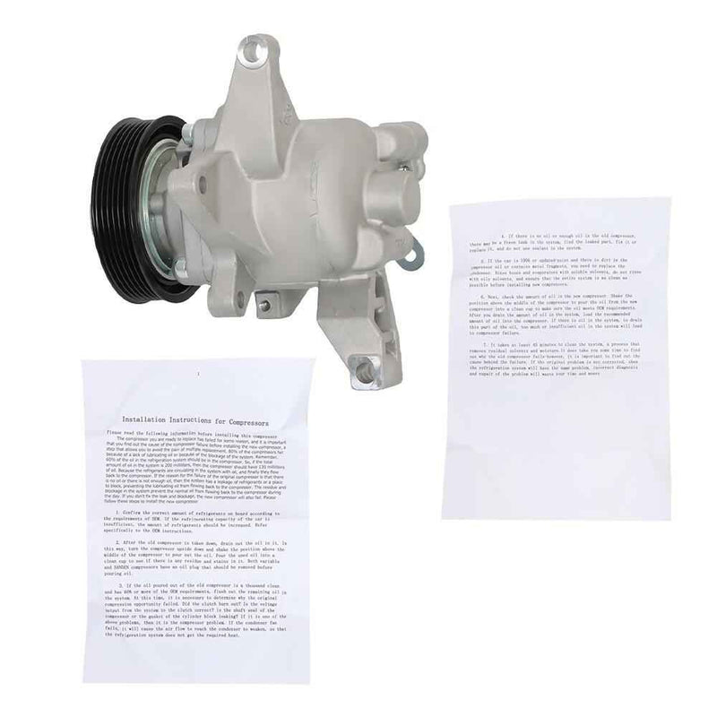 DURAFORCE For Subaru Impreza WRX Forester 2.0L H4 CO 29103Z A/C Compressor + Clutch