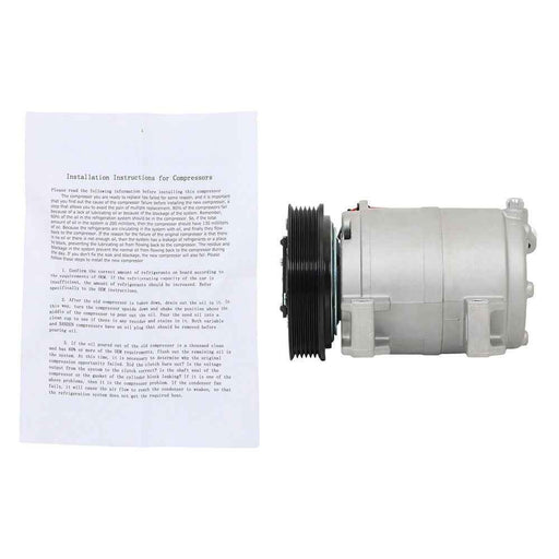 DURAFORCE For 2008-2012 Nissan Rogue S SL SV 2.5L l4 AC Compressor + Clutch CO11200C