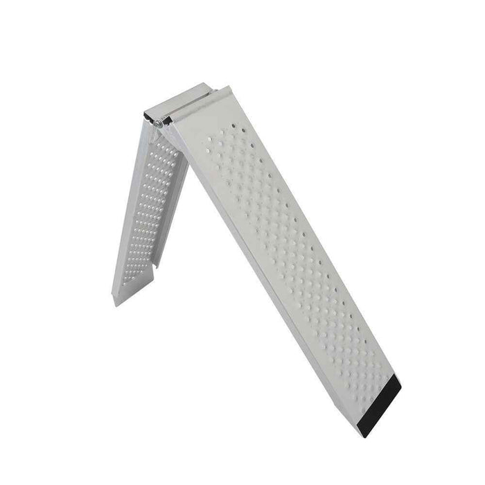 DURAFORCE 1 PC Motorcycle Loading Ramp 78.7"L×8.5"W 600 lbs For SnowBlower Foldable new