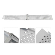 DURAFORCE 1 PC Motorcycle Loading Ramp 78.7"L×8.5"W 600 lbs For SnowBlower Foldable new