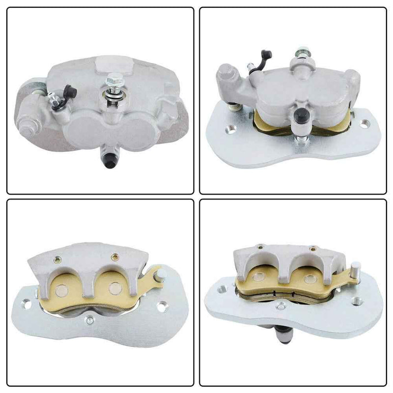 DURAFORCE Rear Left & Right Brake Calipers w/Pads For Can-Am Defender Max HD10 2017-2023
