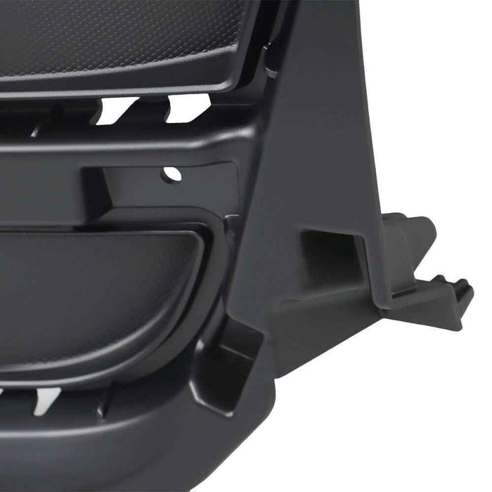 DURAFORCE For Ford Explorer 2018-2019 Front Bumper Upper Grille Matte Black ABS Plastic