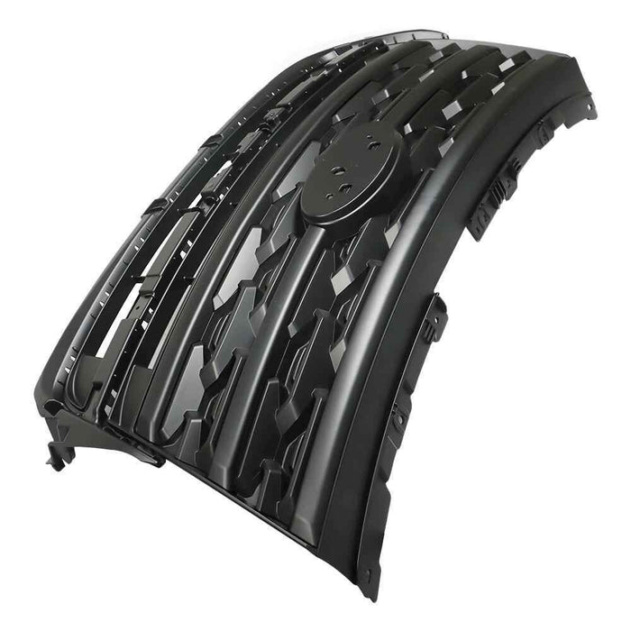 DURAFORCE For Ford Explorer 2018-2019 Front Bumper Upper Grille Matte Black ABS Plastic