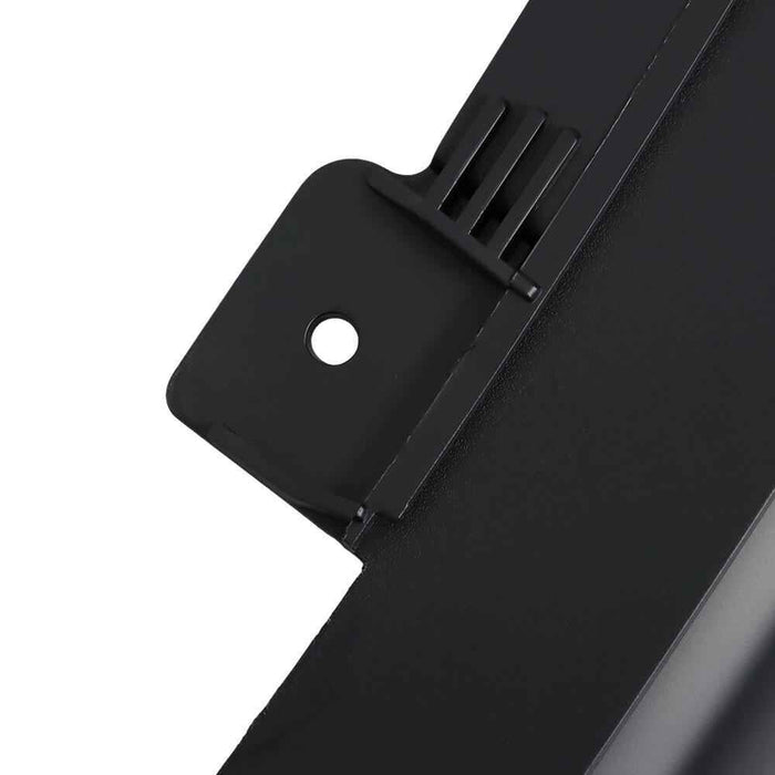 DURAFORCE For Ford Explorer 2018-2019 Front Bumper Upper Grille Matte Black ABS Plastic