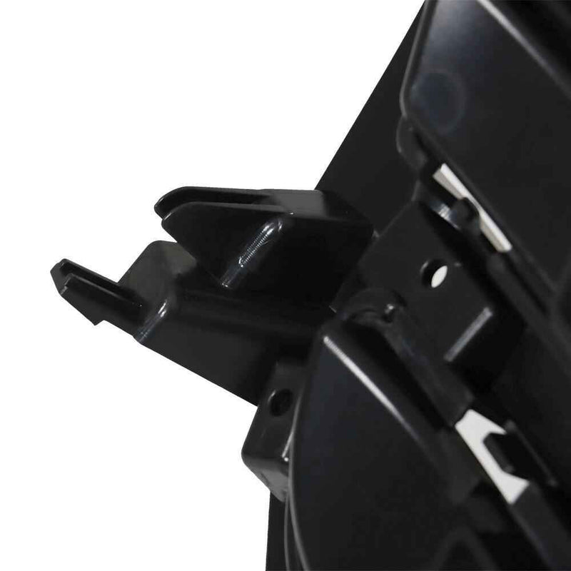 DURAFORCE For Ford Explorer 2018-2019 Front Bumper Upper Grille Matte Black ABS Plastic