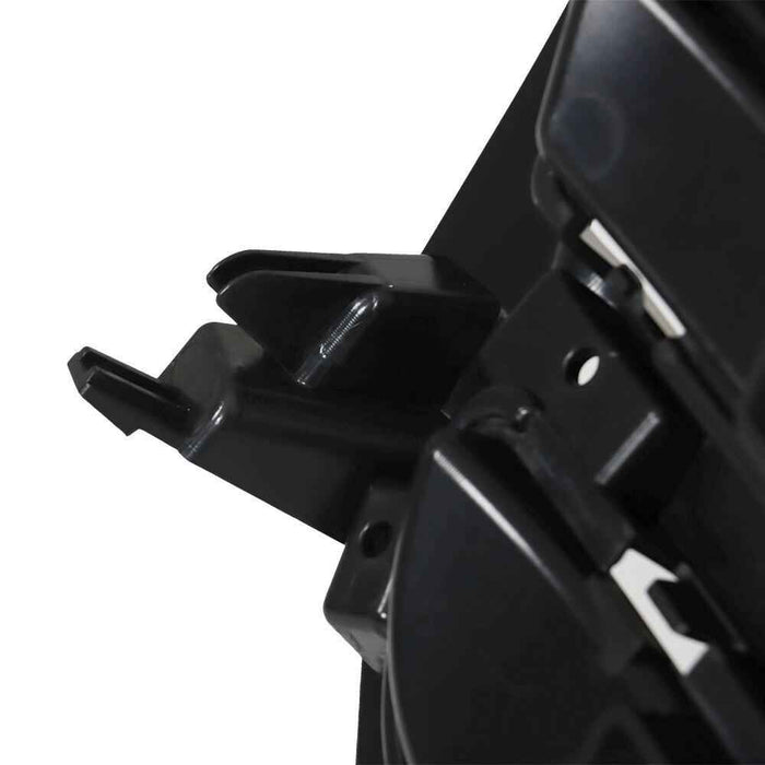 DURAFORCE For Ford Explorer 2018-2019 Front Bumper Upper Grille Matte Black ABS Plastic