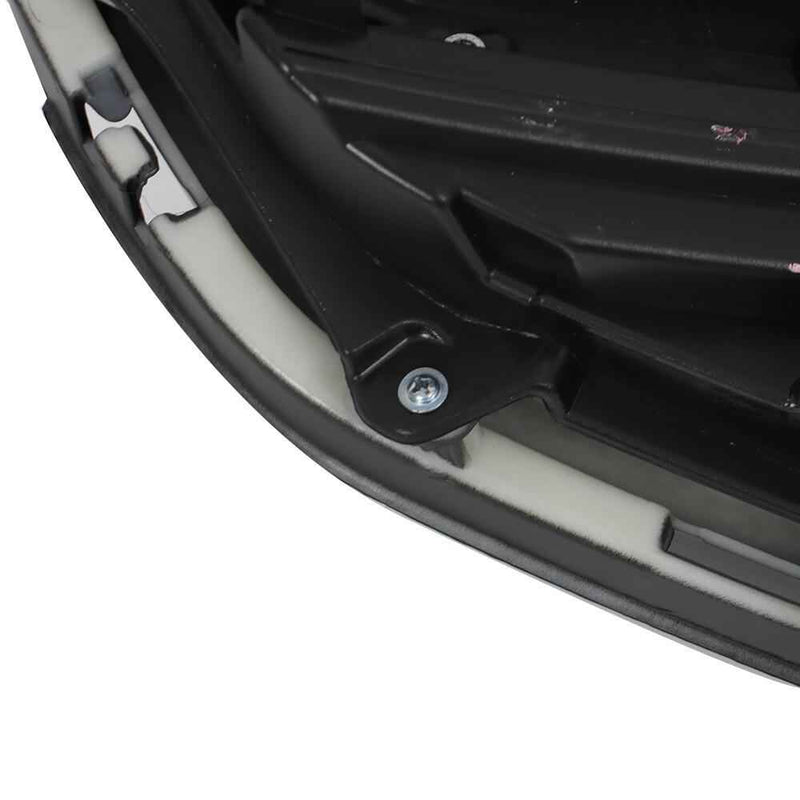 DURAFORCE Front Upper Bumper Grill Grille Gloss Black For Ford Edge SE SEL 2019 2020-2022
