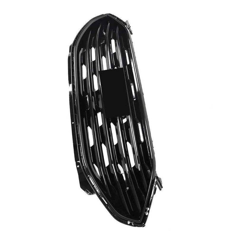 DURAFORCE Front Upper Bumper Grill Grille Gloss Black For Ford Edge SE SEL 2019 2020-2022