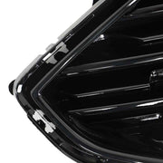 DURAFORCE Front Upper Bumper Grill Grille Gloss Black For Ford Edge SE SEL 2019 2020-2022
