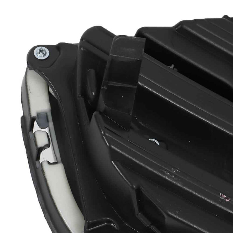 DURAFORCE Front Upper Bumper Grill Grille Gloss Black For Ford Edge SE SEL 2019 2020-2022
