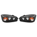 DURAFORCE Black Housing Projector Passenger & Driver Headlights For 2004-2008 Chevy Malibu