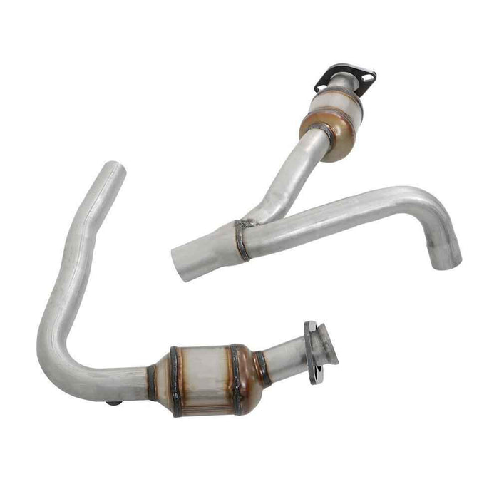 DURAFORCE For Dodge Dakota 3.7L / 4.7L 2004-2010 Y Pipe Catalytic Converter Set Left+Right