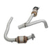DURAFORCE For Dodge Dakota 3.7L / 4.7L 2004-2010 Y Pipe Catalytic Converter Set Left+Right