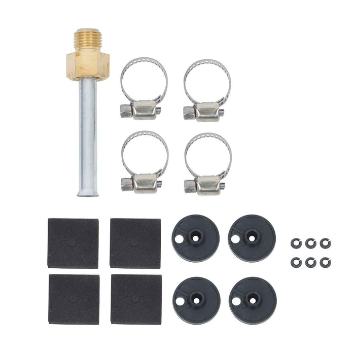 DURAFORCE For Nissan Rogue 08-13 CVT Transmission Oil Cooler Kit 4 Port And 6 Rows Remote