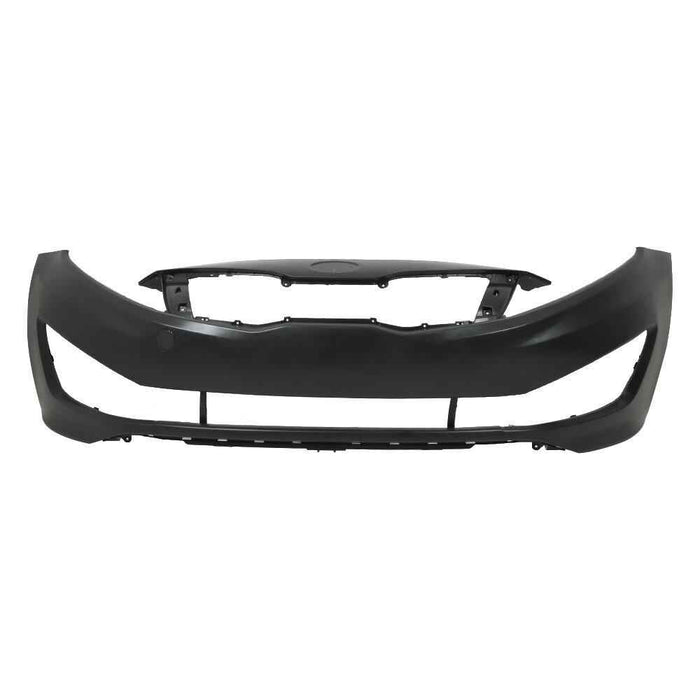 DURAFORCE For 2012 2013 Kia Optima Primed Black Front Upper Bumper Cover W/O Radar Holes