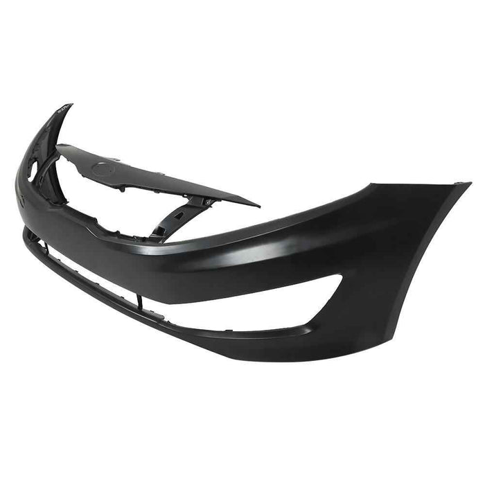 DURAFORCE For 2012 2013 Kia Optima Primed Black Front Upper Bumper Cover W/O Radar Holes