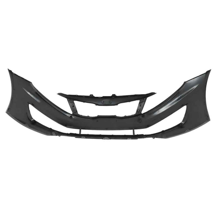 DURAFORCE For 2012 2013 Kia Optima Primed Black Front Upper Bumper Cover W/O Radar Holes