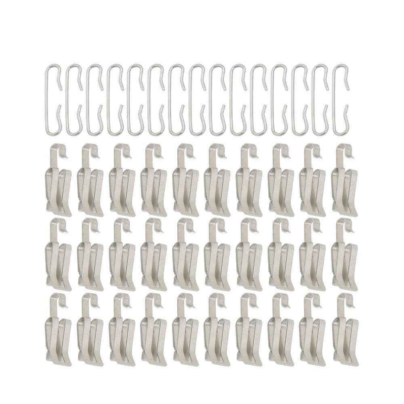 DURAFORCE 80 Feet Heat Tape W/ Aluminum Clip Hook Roof Heat Cable Snow De-icing Kit 8W/FT