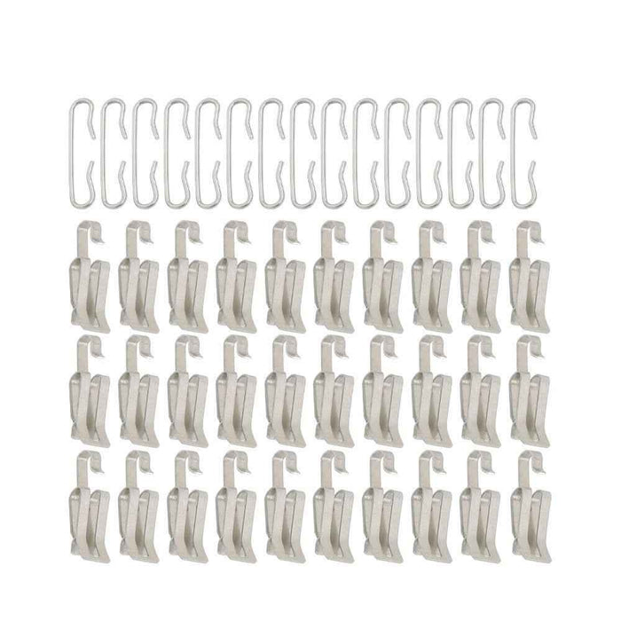 DURAFORCE 80 Feet Heat Tape W/ Aluminum Clip Hook Roof Heat Cable Snow De-icing Kit 8W/FT