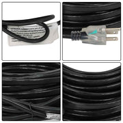 DURAFORCE 80 Feet Heat Tape W/ Aluminum Clip Hook Roof Heat Cable Snow De-icing Kit 8W/FT