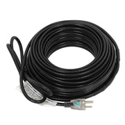 DURAFORCE 80 Feet Heat Tape W/ Aluminum Clip Hook Roof Heat Cable Snow De-icing Kit 8W/FT