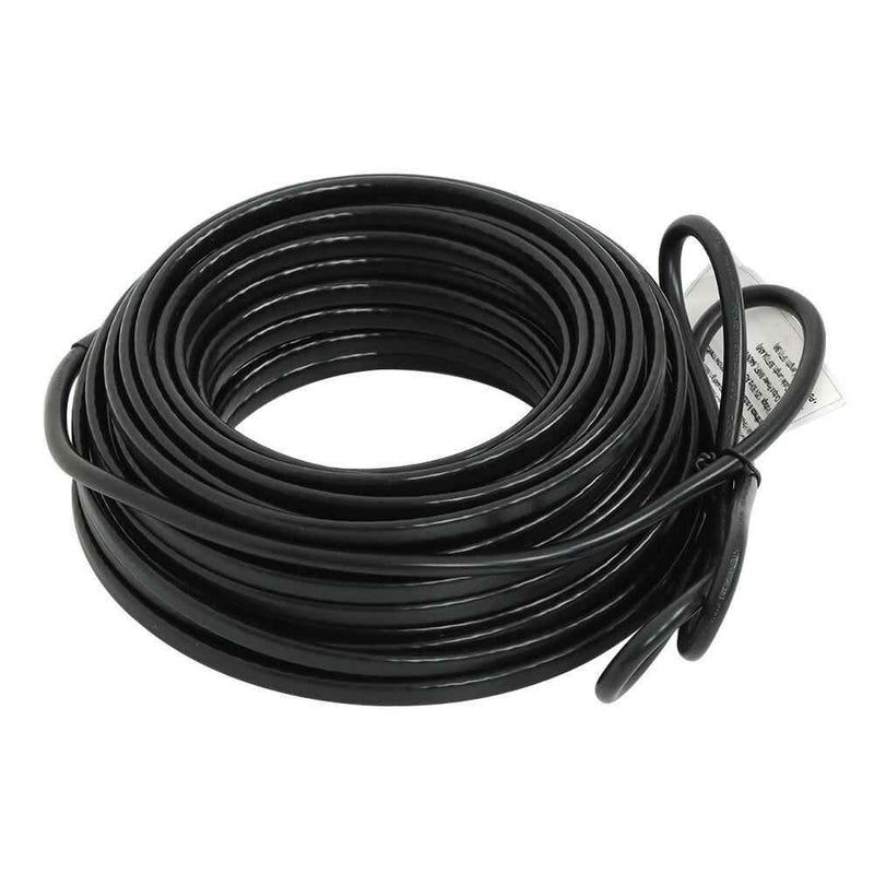 DURAFORCE 80 Feet Heat Tape W/ Aluminum Clip Hook Roof Heat Cable Snow De-icing Kit 8W/FT