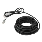 DURAFORCE 80 Feet Heat Tape W/ Aluminum Clip Hook Roof Heat Cable Snow De-icing Kit 8W/FT