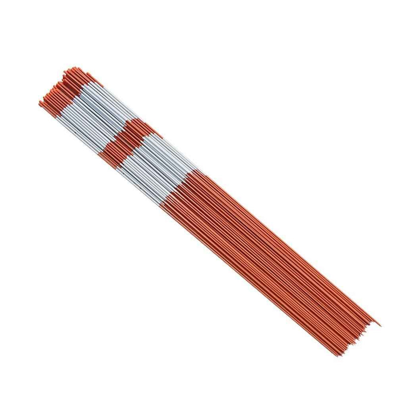 DURAFORCE 50 Pcs 6FT Easy Installation Reflective Markers 5/16" Landscape & Walkway Lights