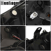 DURAFORCE Right Side Headlight LED Headlamp For 2020-22 Toyota corolla L LE Black Housing