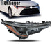 DURAFORCE Right Side Headlight LED Headlamp For 2020-22 Toyota corolla L LE Black Housing