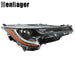 DURAFORCE Right Side Headlight LED Headlamp For 2020-22 Toyota corolla L LE Black Housing
