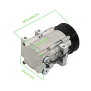 DURAFORCE A/C Compressor +Clutch 1520381 For Mazda Tribute Ford Escape 2001-2005 06 3.0L