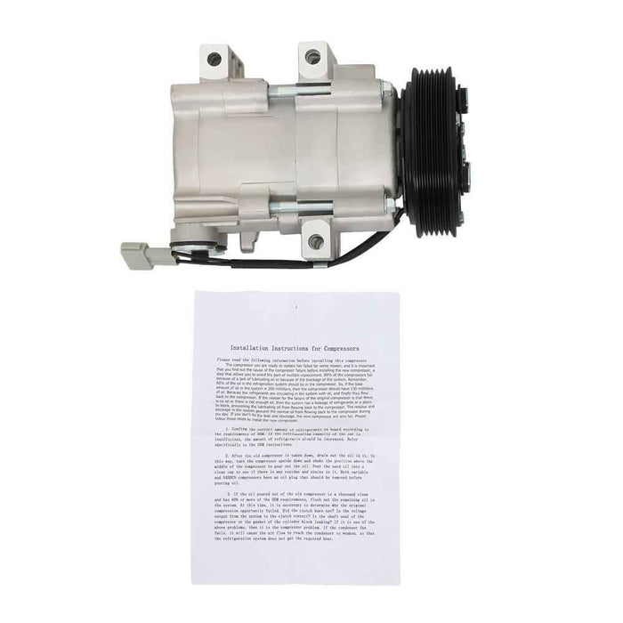 DURAFORCE A/C Compressor +Clutch 1520381 For Mazda Tribute Ford Escape 2001-2005 06 3.0L