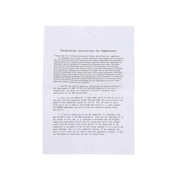 DURAFORCE A/C Compressor +Clutch 1520381 For Mazda Tribute Ford Escape 2001-2005 06 3.0L