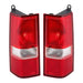 DURAFORCE Pair w/o wires For 2003-20 21 2022 2023 Chevrolet Express/GMC Savana Tail Lights