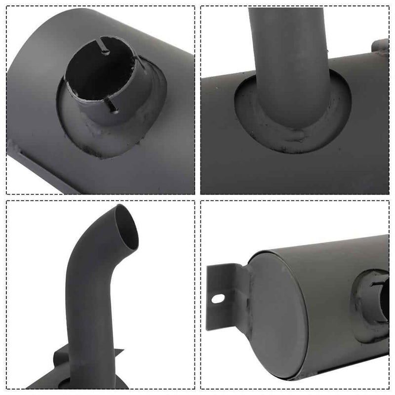 DURAFORCE 7100840 S185 S160 S175 T140 Black Muffler For Bobcat 751 753 763 773 S150