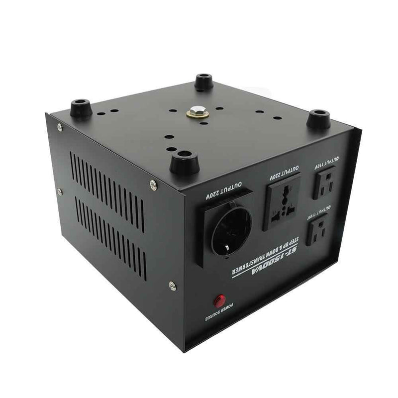 DURAFORCE Voltage Converter Transformer 1500W Step Up/Down 110V To 220V/220V To 110V