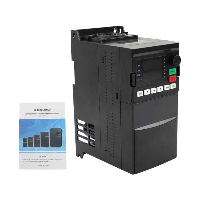 DURAFORCE 1.5KW 220V 2HP Variable Frequency Drive Inverter 1 To 3 Phase VSD VFD 7A