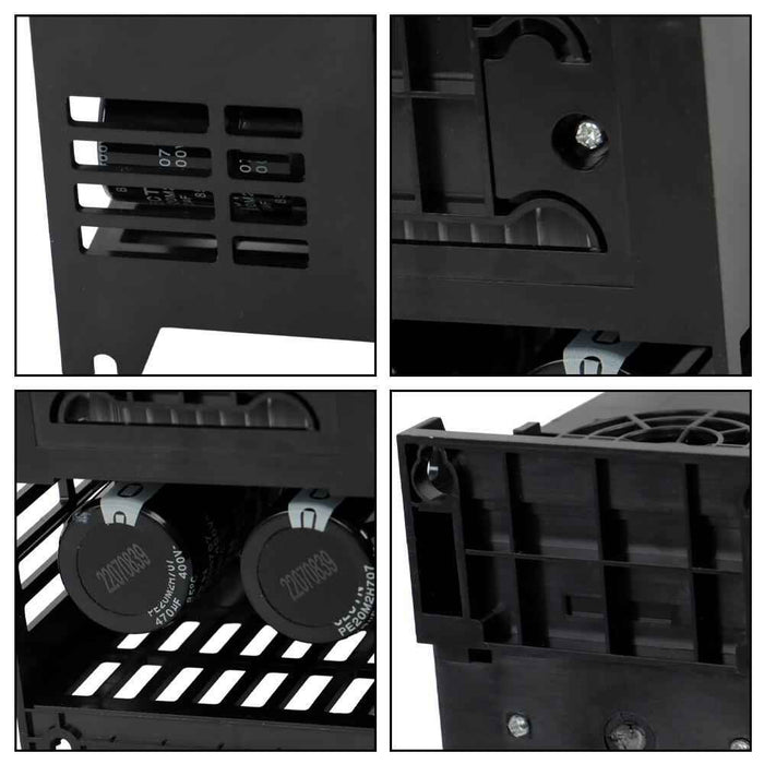DURAFORCE 1.5KW 220V 2HP Variable Frequency Drive Inverter 1 To 3 Phase VSD VFD 7A