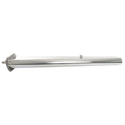 DURAFORCE Stainless Steel 30" Straight Mud Flap Hanger 1 1/8 Bolt Semi Truck Tapered