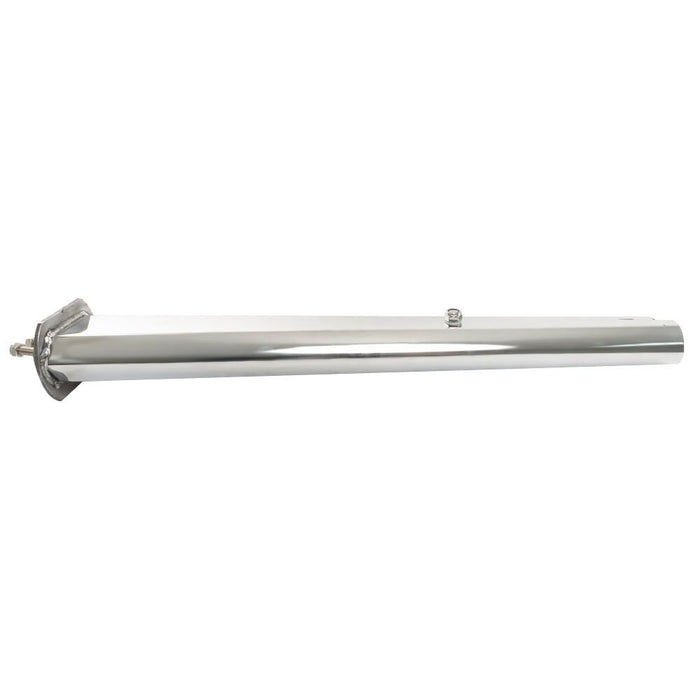 DURAFORCE Stainless Steel 30" Straight Mud Flap Hanger 1 1/8 Bolt Semi Truck Tapered