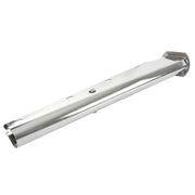 DURAFORCE Stainless Steel 30" Straight Mud Flap Hanger 1 1/8 Bolt Semi Truck Tapered