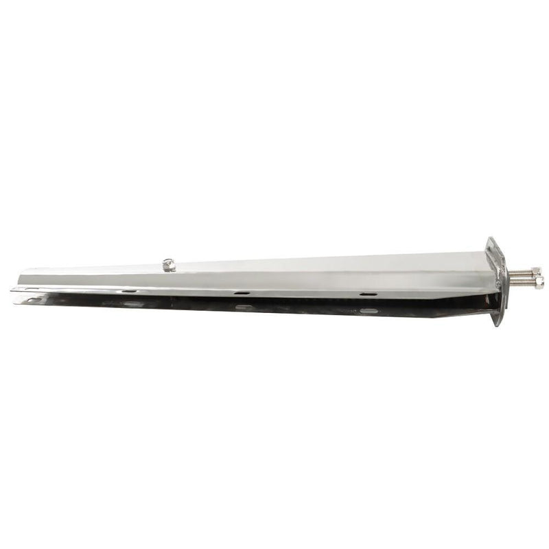 DURAFORCE Stainless Steel 30" Straight Mud Flap Hanger 1 1/8 Bolt Semi Truck Tapered