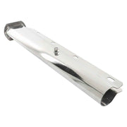 DURAFORCE Stainless Steel 30" Straight Mud Flap Hanger 1 1/8 Bolt Semi Truck Tapered