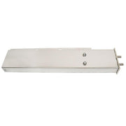 DURAFORCE High Quality 30" Chrome Mud Flap Hanger 2-1/2" Bolt Spacing For Semi Trucks 4"