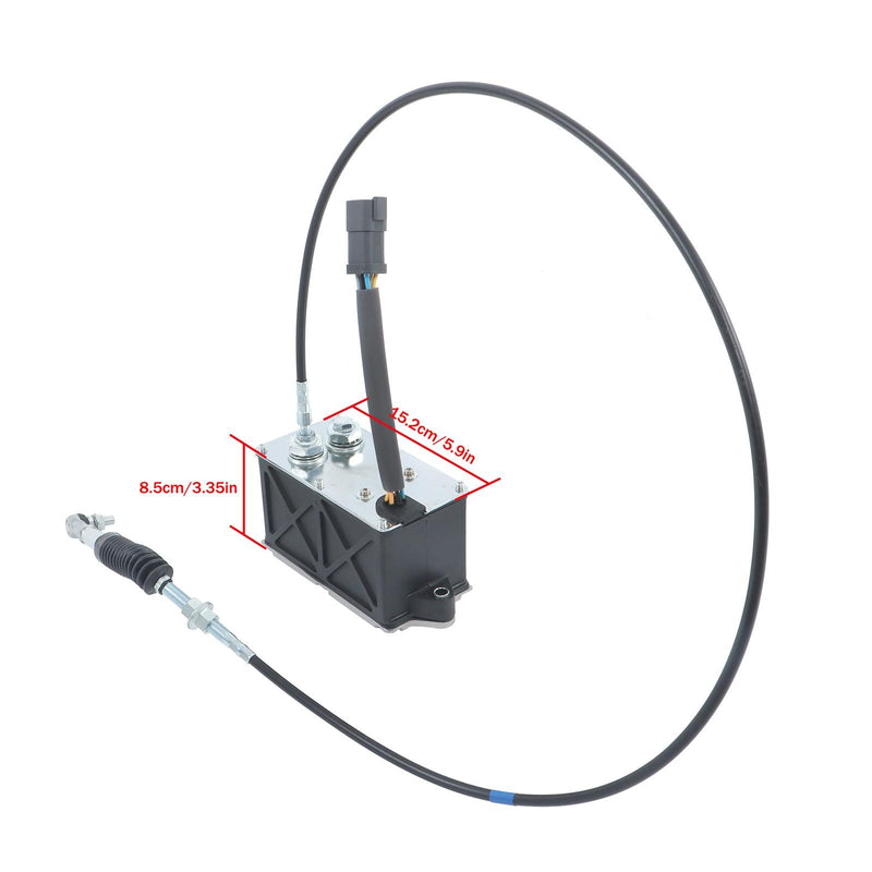 DURAFORCE 247-5235 Throttle Motor For Caterpillar CAT 330BL Single Throttle 6 Pins Plug